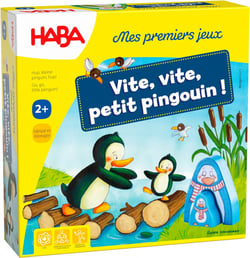 Permiers jeux vite vite petit pingouin - Jeu de société enfant - Haba