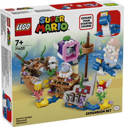LEGO® 71432 - Ensemble d'extension Aventure dans l'épave engloutie avec Dorrie - LEGO® Super Mario™