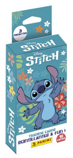 Lot de 3 pochettes - Stitch TC - Panini France