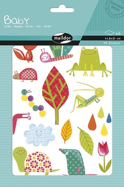 Gommettes jardin - Baby