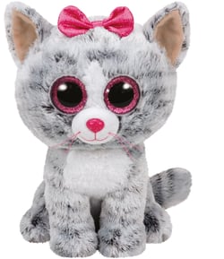 Beanie boo's - peluche kiki chat 15 cm