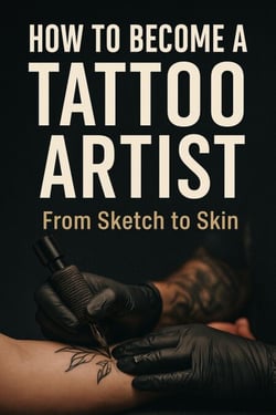 How To Become A Tattoo Artist- From Sketch To Skin