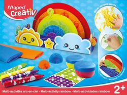 Coffret multi activités Arc en Ciel premier âge