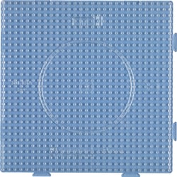 Plaque carrée blanche pour perles Hama - 14x14 cm - 234