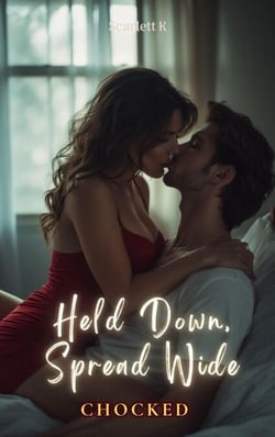Held Down, Spread Wide (Chocked) - chocked