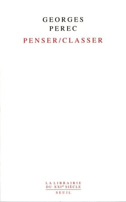 Penser-Classer