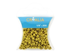 200 œillets - jaune - Créalia