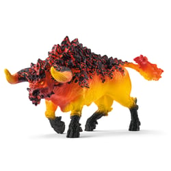 Figurine taureau de feu