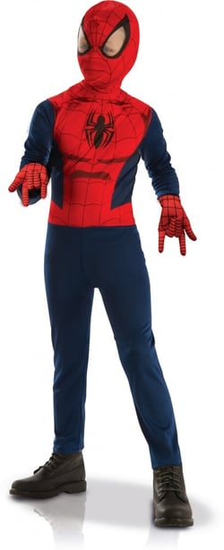 Panoplie classique SpiderMan + Gants - S
