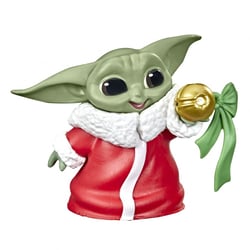 Star Wars The Bounty Collection Grogu (The Child) édition de Noël tenant un grelot