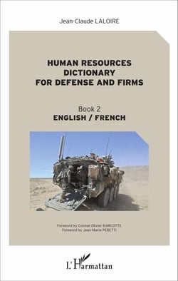 Human resources dictionary for defense and firms - Book 2 - English/French