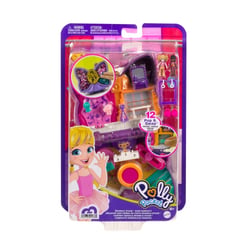 Polly Pocket - Coffret scène pailletée - Mini-poupée - Dès 4 ans
