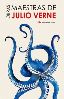 Obras Maestras de Julio Verne - 20.000 leguas de viaje submarino, Vuelta al mundo en 80 días y Viaje al centro de la Tierra