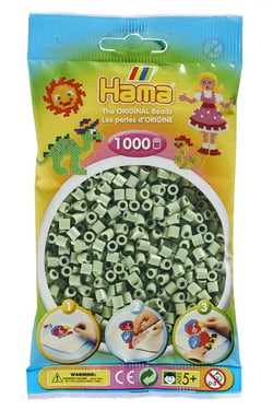 Sachet de perles Hama - 5 mm - eucalyptus - 1000 perles