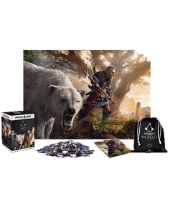 Puzzle ASSASSINS CREED VALHALLA: EIVOR & POLAR BEAR - 1000 pièces
