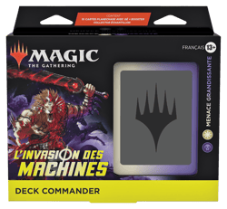 Deck Commander 1 Magic: The Gathering L'invasion des Machines et booster collector échantillon