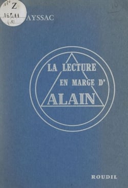 La lecture en marge d'Alain