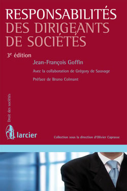 Responsabilités des dirigeants de sociétés - 3e édition de l'ouvrage d'Olivier Ralet