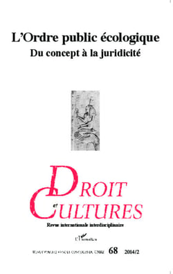 L'Ordre public écologique - Du concept à la juridicité