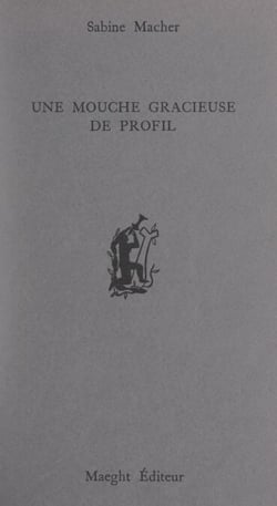 Une mouche gracieuse de profil - Portraits et hôtels