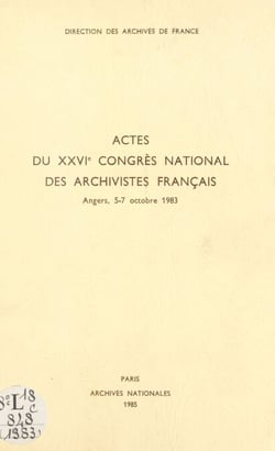 Bureautique et informatique dans les archives - Actes