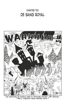One Piece édition originale - Chapitre 722 - De sang royal