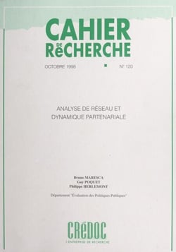 Analyse de réseau et dynamique partenariale - Contribution de l'analyse de réseau à l'évaluation de plusieurs politiques publiques
