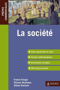 La société - Epreuve de culture générale, Prépas commerciales
