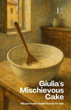Giulia's Mischievous Cake: Bilingual Italian-English Stories for Kids