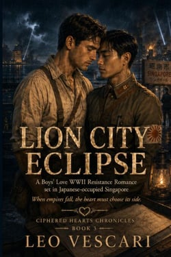 Lion City Eclipse - A Boys’ Love WWII Resistance Romance set in Japanese-occupied Singapore (Dec 1941 - Feb 1942) - Ciphered Hearts Chronicles, #3