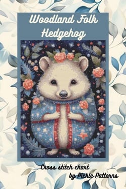 Woodland Folk - Hedgehog - Woodland Folk Cross Stitch