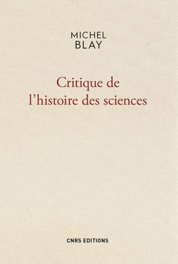 Critique de l'histoire des sciences