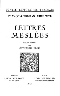 Lettres meslées
