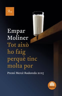 Tot això ho faig perquè tinc molta por - Premi Mercè Rodoreda 2015