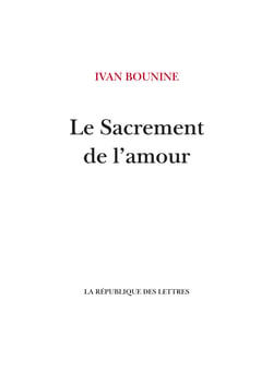 Le Sacrement de l'amour - ou L’Amour de Mitia