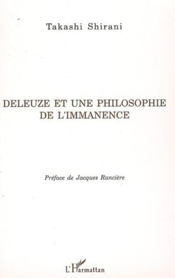 Deleuze et une philosophie de l'immanence