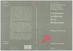 Les formes modernes de la démocratie