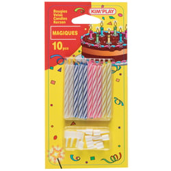 10 bougies magiques