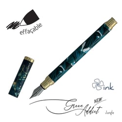 PLUMINK METAL GREEN JUNGLE