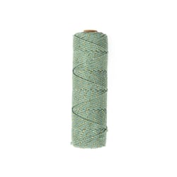 Fil macramé - Noël tradition - Sauge brillant - Ø3 mm x 62 m - Créalia