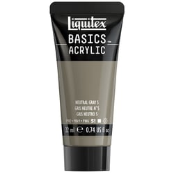 Liquitex - Basics Acrylic - gris neutre - 22 ml