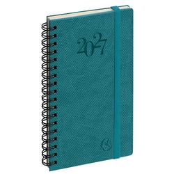 Agenda semainier 2026 Exacompta - Modèles aléatoires - 9 x 16 cm - Eurotime Swan - Vendu à l'unité