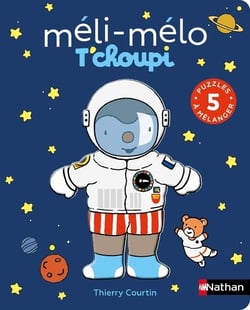 T'choupi : Méli-mélo : 5 puzzles à mélanger