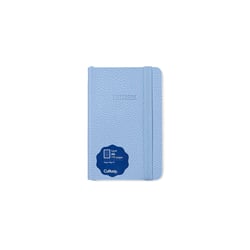 Carnet A6 - ligné - 192 pages - bleu clair - Cultura