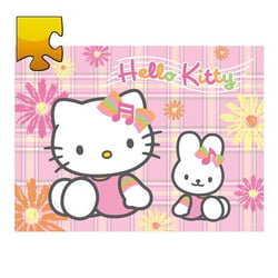 Hello Kitty «Au Jardin» - Puzzle de 100 Pièces