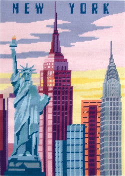 Canevas imprimé - 40 x 52 cm - New-York
