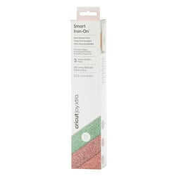Lot de 3 vinyles thermocollants Cricut Joy Xtra™ - Smart Iron-On™ - Collection Sea Sparkle - 24,1 x 30,5 cm