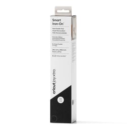 Vinyle thermocollant Cricut Joy Xtra™ - Smart Iron-On™ - Prismatique pailleté noir - 48,2 cm