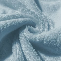 Coupon de tissu micro-éponge Domotex - Viscoce de bambou - Baltique - 100 x 150 cm