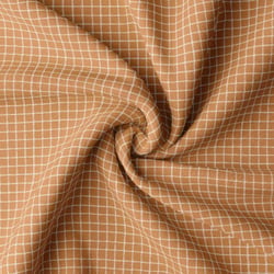 Coupon de tissu Domotex - Imprimé - Coton - Ecru - 100 x 150 cm